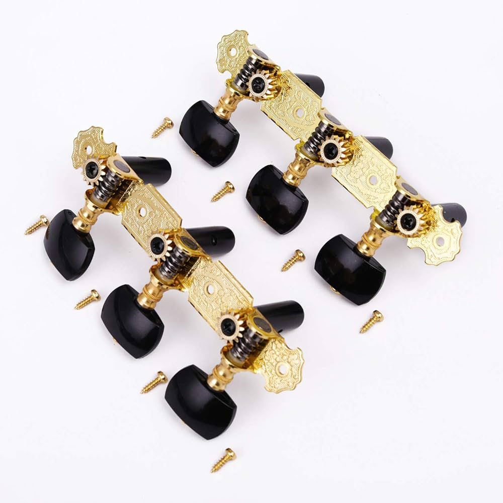 Amazon.com: Alice Classical Guitar Tuning Pegs 3+3 (L&R) Set